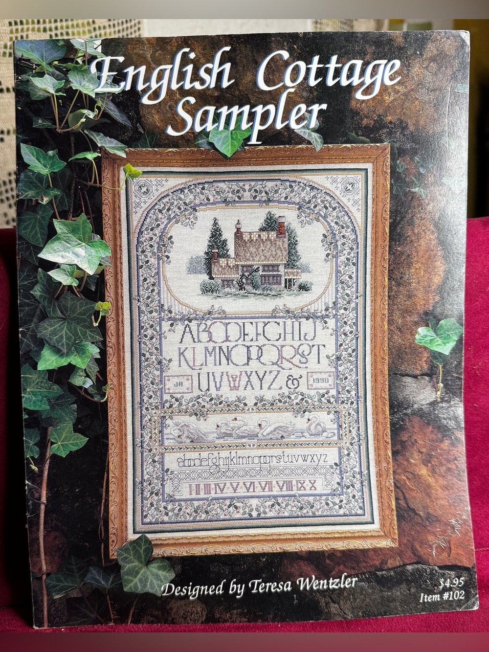 English Cottage Sampler #102 Teresa Wentzler
Counted Cross Stitch Chart Unused